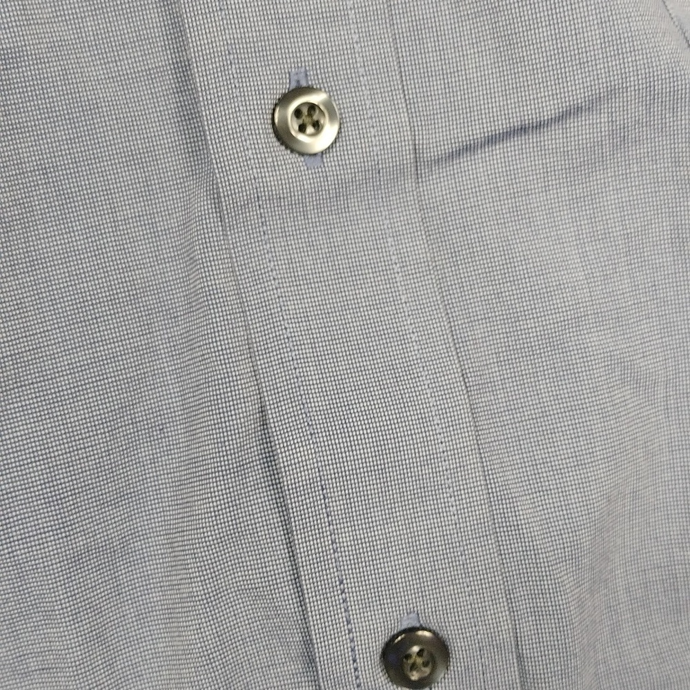 Kenneth Roberts platinum men's long sleeved button down shirt sized 17 (34/35) - Picture 5 of 11
